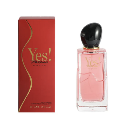 Agua de perfume con vaporizador para mujer YES! Passion red 100 ml X2005-37-2