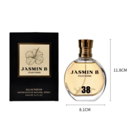 Agua de perfume con vaporizador para mujer Jasmin B 100 ml N38  X1001-38