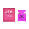 Agua de perfume con vaporizador para mujer 24K Pure Pink  100 ml X1070-1
