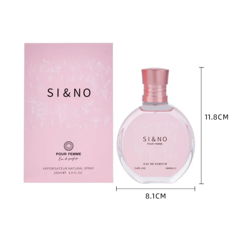 Agua de perfume con vaporizador para mujer Si&No 100 ml N42  X1001-42