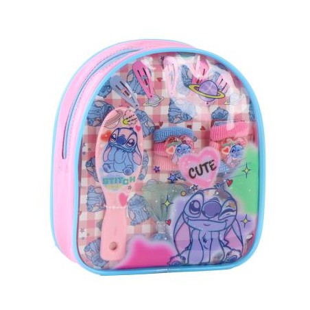 Set de belleza en bolsito  stitch - CI-2500003722 - Cerdá - STITCH