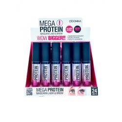 Máscara pestañas mega protein transparent-DD-11362A-ddonna
