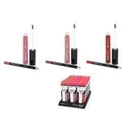 Brillo de labios brillante...