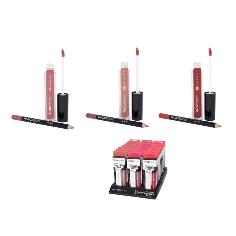 Brillo de labios brillante y delineador de labios-CMS-60750-MAGIC STUDIO