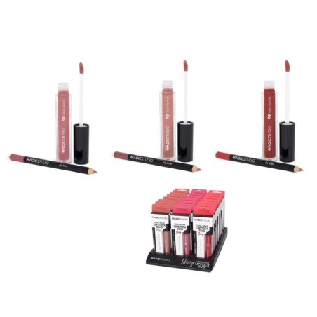 Brillo de labios brillante y delineador de labios-CMS-60750-MAGIC STUDIO