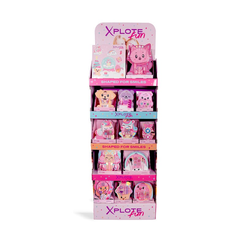 Expositor Xplote Fun lleno 180x58x32 cm con productos-MA-306025L