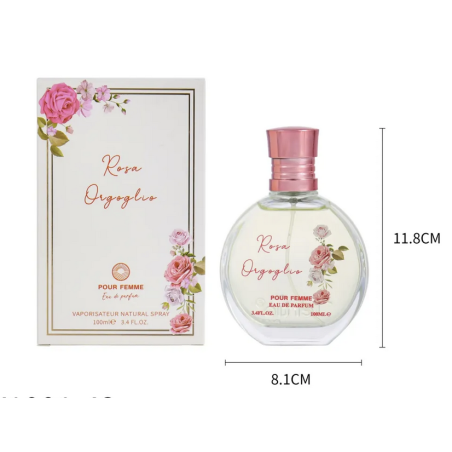TE-X1001-43-tertio-Agua de perfume con vaporizador para mujer Rosa Orgoglio N43 100 Ml