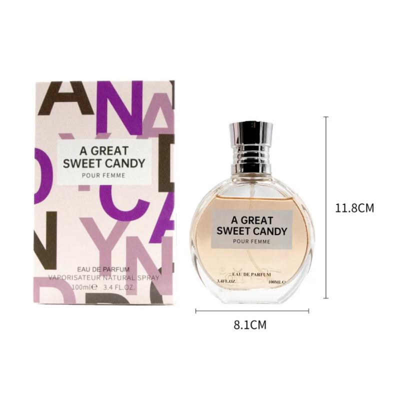 TE-X1001-45-tertio-Agua de perfume con vaporizador para mujer A Great Sweet Candy N45 100 Ml