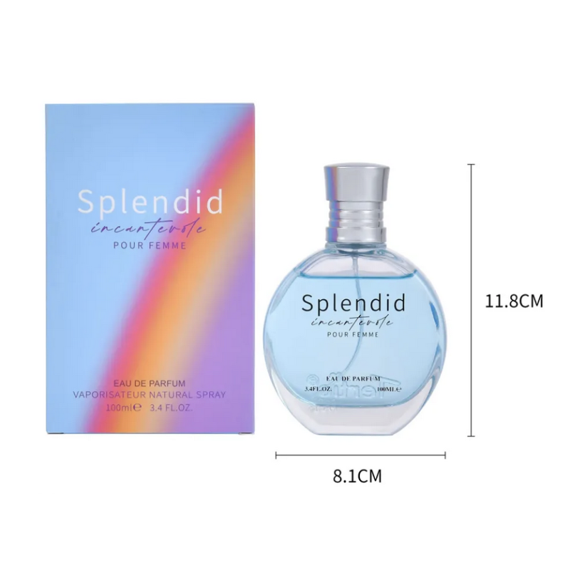 TE-X1001-50-tertio-Agua de perfume con vaporizador para mujer Splendid Incantevole N50 100 Ml