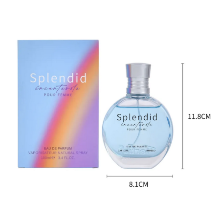 TE-X1001-50-tertio-Agua de perfume con vaporizador para mujer Splendid Incantevole N50 100 Ml