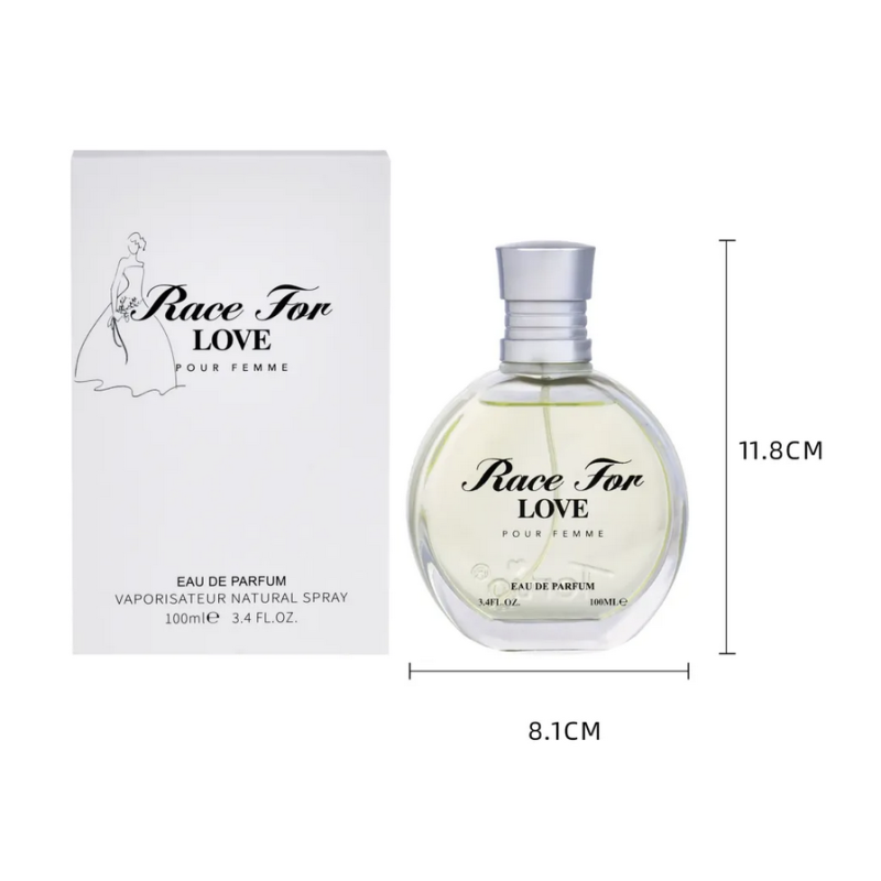TE-X1001-53-tertio-Agua de perfume con vaporizador para mujer Race for Love N53 100 Ml