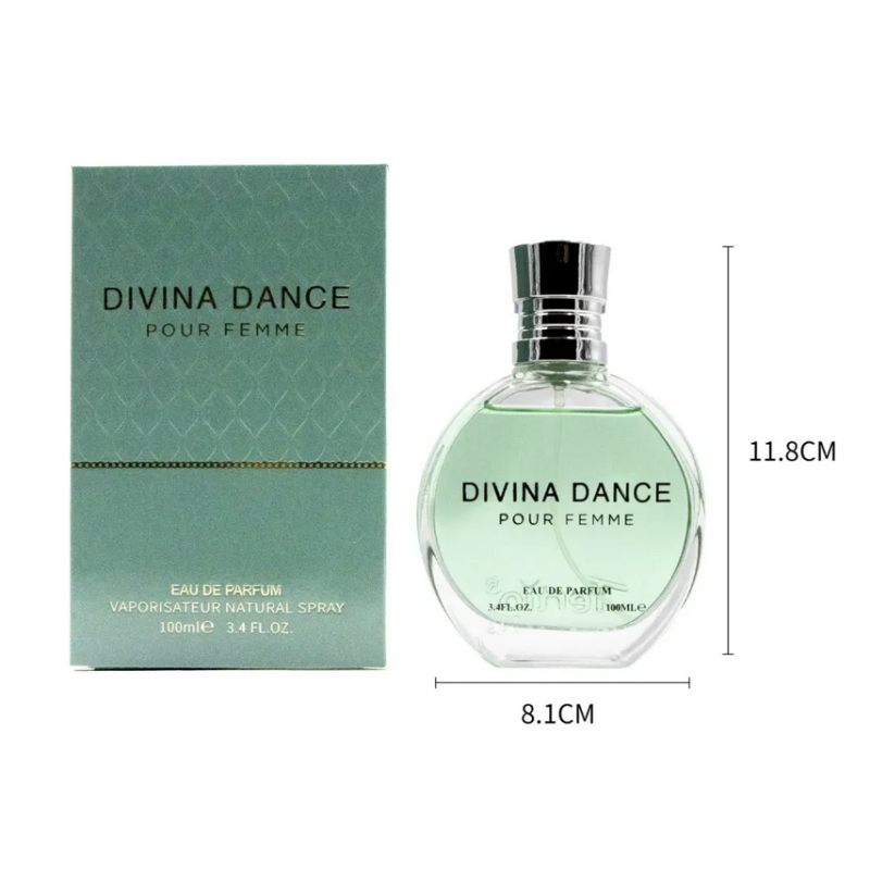 TE-X1001-54-tertio-Agua de perfume con vaporizador para mujer Divina Dance N54 100 Ml