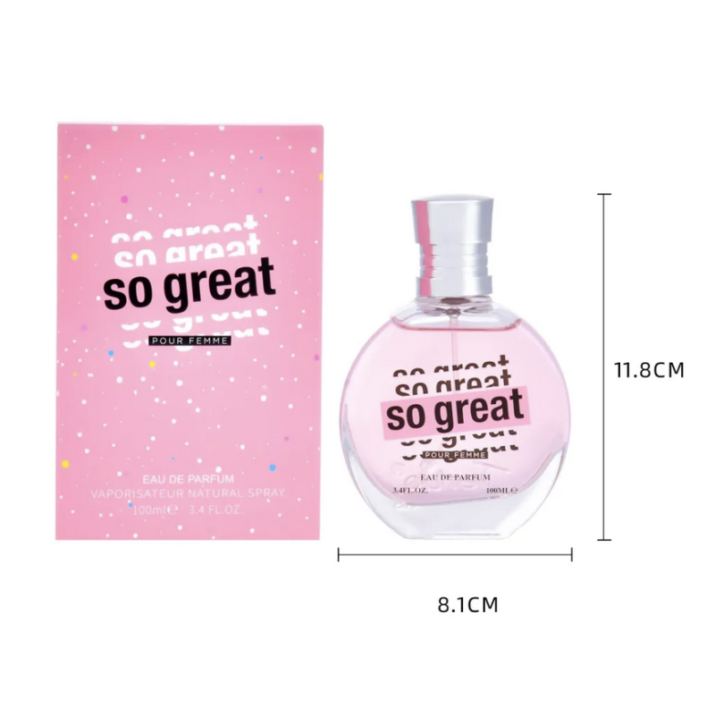 TE-X1001-55-tertio-Agua de perfume con vaporizador para mujer So Great N55 100 Ml