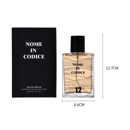 TE-X1002-12-tertio-Agua de perfume con vaporizador para hombre Nome in Codice N12 100 Ml