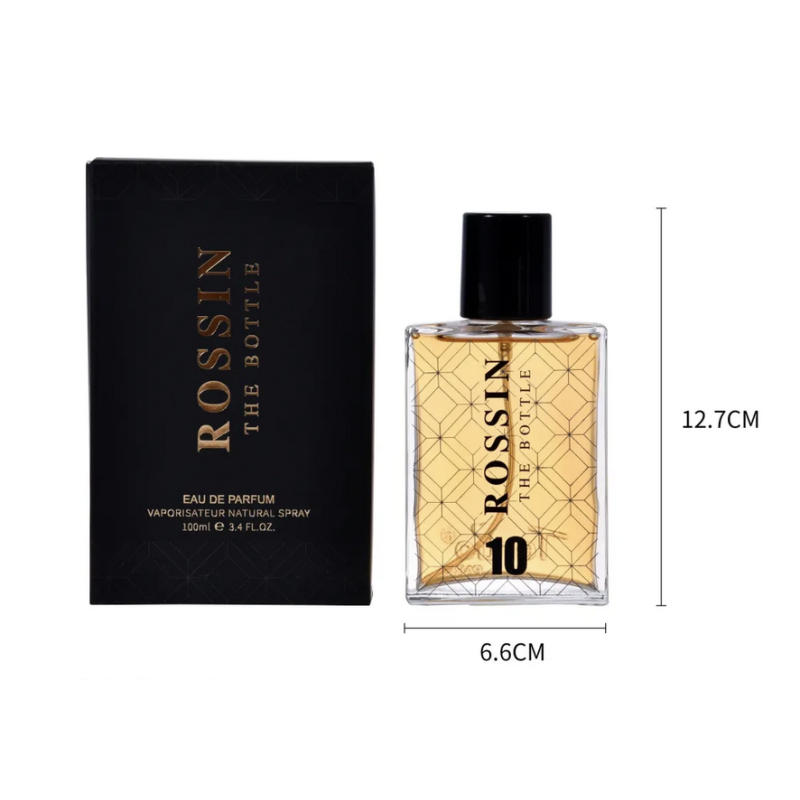 TE-X1002-10-tertio-Agua de perfume con vaporizador para hombre Rossin the Bottle N10 100 Ml