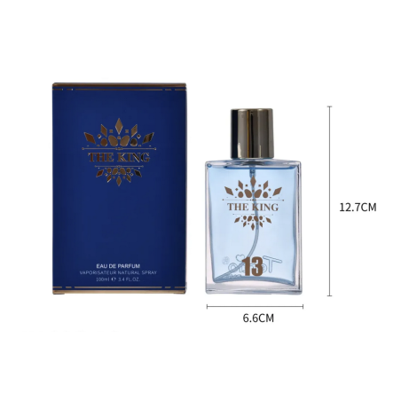 TE-X1002-13-tertio-Agua de perfume con vaporizador para hombreThe King N13 100 Ml