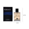 TE-X1002-18-tertio-Agua de perfume con vaporizador para hombre Feroce N18 100 Ml