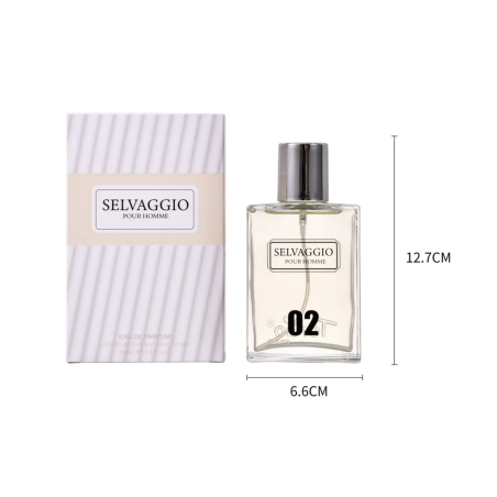 TE-X1002-2-tertio-Agua de perfume con vaporizador para hombre Selvaggio N2 100 Ml