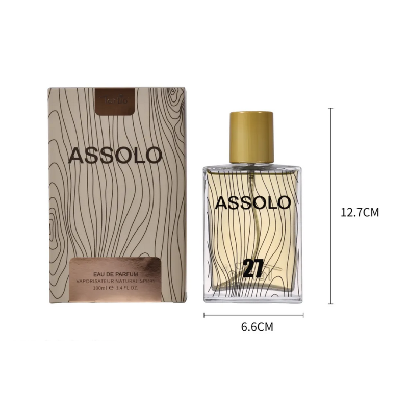 TE-X1002-27-tertio-Agua de perfume con vaporizador para hombre Assolo N27 100 Ml