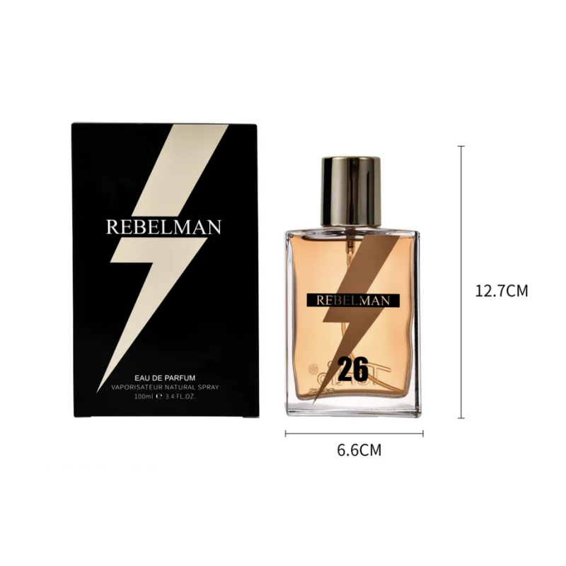 TE-X1002-26-tertio-Agua de perfume con vaporizador para hombre Rebelman N276100 Ml