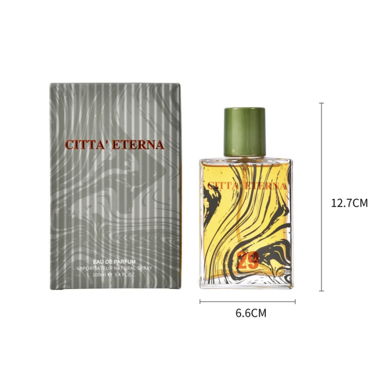 TE-X1002-29-tertio-Agua de perfume con vaporizador para hombre Citta'Roma N29 100 Ml