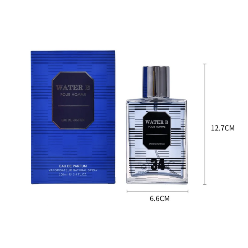 TE-X1002-34-tertio-Agua de perfume con vaporizador para hombre Water B N34 100 Ml