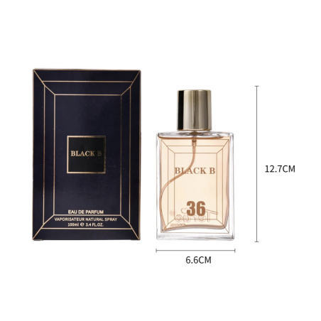 TE-X1002-36-tertio-Agua de perfume con vaporizador para hombre Black B N36 100 Ml