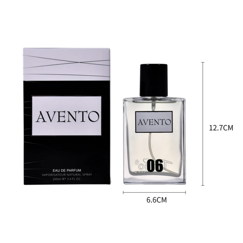 TE-X1002-6-tertio-Agua de perfume con vaporizador para hombre Avento N6 100 Ml