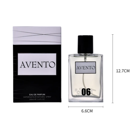 TE-X1002-6-tertio-Agua de perfume con vaporizador para hombre Avento N6 100 Ml