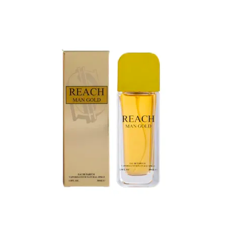 TE-X1015-8-tertio-Agua de perfume con vaporizador para hombre Reach Man Gold 30 Ml