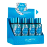 TE-X1010-3-tertio-Agua perfumada con purpurina para mujer 250 ml  Diamond blue N.3 con expositor de sobremesa