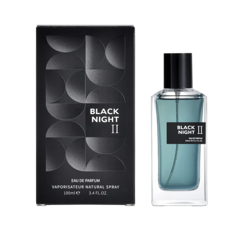 TE-X2005-2-tertio-Agua de perfume con vaporizador para hombre Black Night II 100 Ml