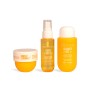 Set viaje Trío Radiant skin: Bruma corporal,gel y crema IDC Institute IDC-35272