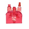 Set de baño en neceser Sweet Swirls Candy care IDC Institute IDC-35276