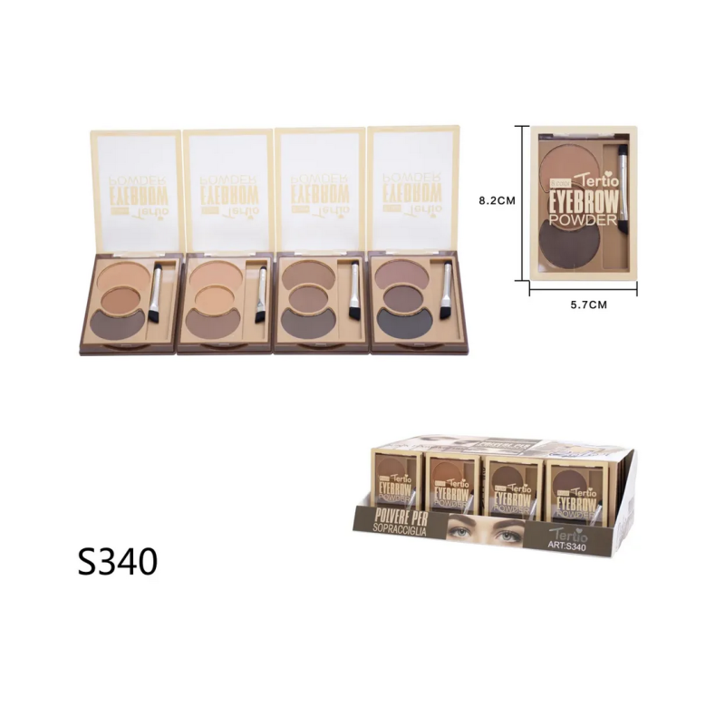 Crema De Cejas 3 Colores tonos surtidos TE-S340