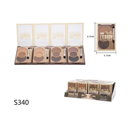 Crema De Cejas 3 Colores tonos surtidos ALM-S340