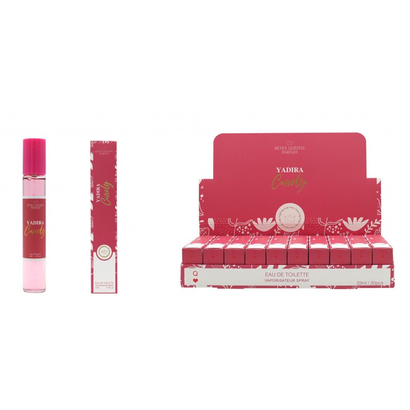 Yadira Candy agua de colonia mujer 33 ml-RQ-Q125P-Reyes Queens