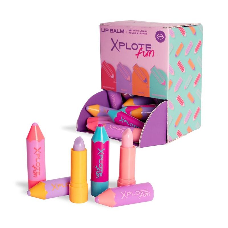 Bálsamo labial infantil con forma de lápiz Explote Fun-CMA-44186
