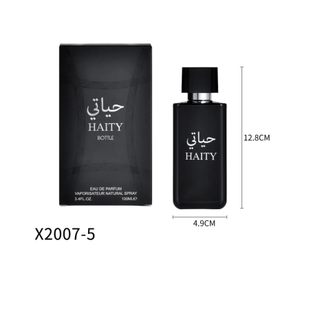 Agua de perfume con vaporizador hombre Haity 100 ml TE-X2007-5