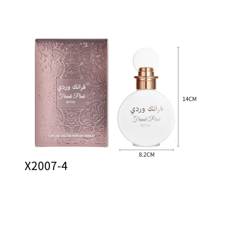Agua de perfume con vaporizador para mujer Frank Pink 100 ml TE-X2007-4