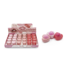 Expositor 24 Unidades Bálsamo Labial Mágico en Forma de Corazón TE-20563