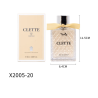 Agua de perfume con vaporizador para mujer Clette 90 ml  X2005-20