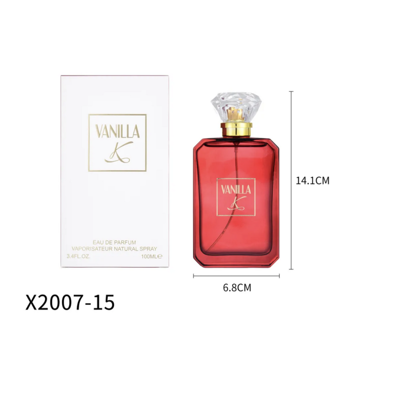 Agua de perfume con vaporizador unisex Vanilla K  100 ml TE-X2007-15