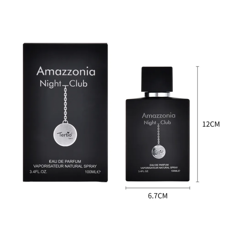 Agua de perfume con vaporizador hombre Amazzonia Night Club 100 ml TE-X2007-12