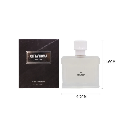 Agua de perfume con vaporizador para hombre Citta Roma100 Ml TE-X2005-27-tertio-