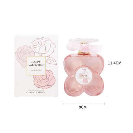 Agua de perfume con vaporizador para mujer Happy Valentine 100 ml  X2005-29