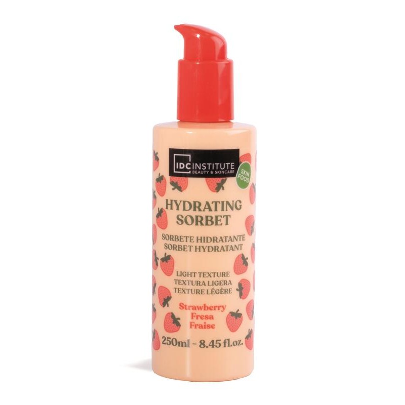 Sorbete hidratante aroma Strawberry 250 ml-IDC-44110S-IDC Institute