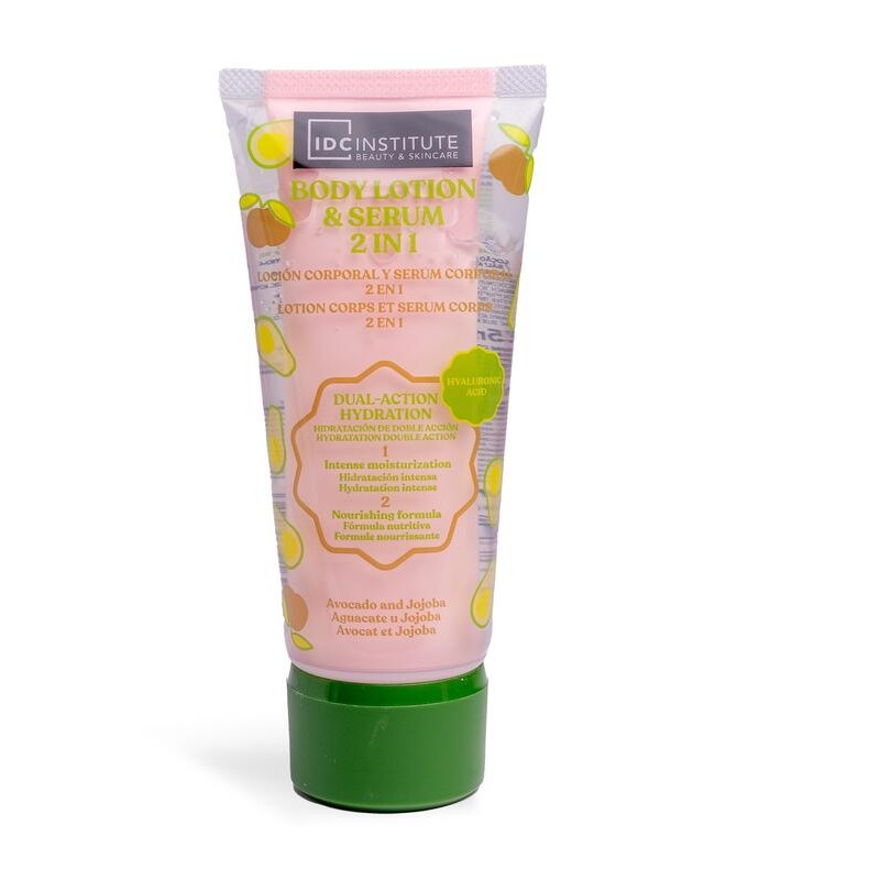 Loción corporal 2 EN 1: sérum corporal y crema hidratante Aguacate y aceite de jojoba 150 ml-IDC-44131AJ-IDC Institute