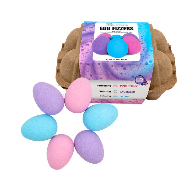 Bombas de baño formato huevera  energía pura 6x70gr idc institute-IDC-99510-IDC INSTITUTE