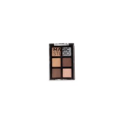 Surtido paleta de sombras de ojos de 6 colores -MS-26129-MAGIC STUDIO